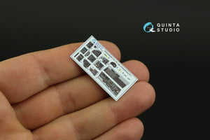 Quinta Studio QDS-48280 F/A-18C late 3D-Printed &amp;amp; coloured Interior on decal paper (HobbyBoss)(Small version) 1/48 – zdjęcie 10