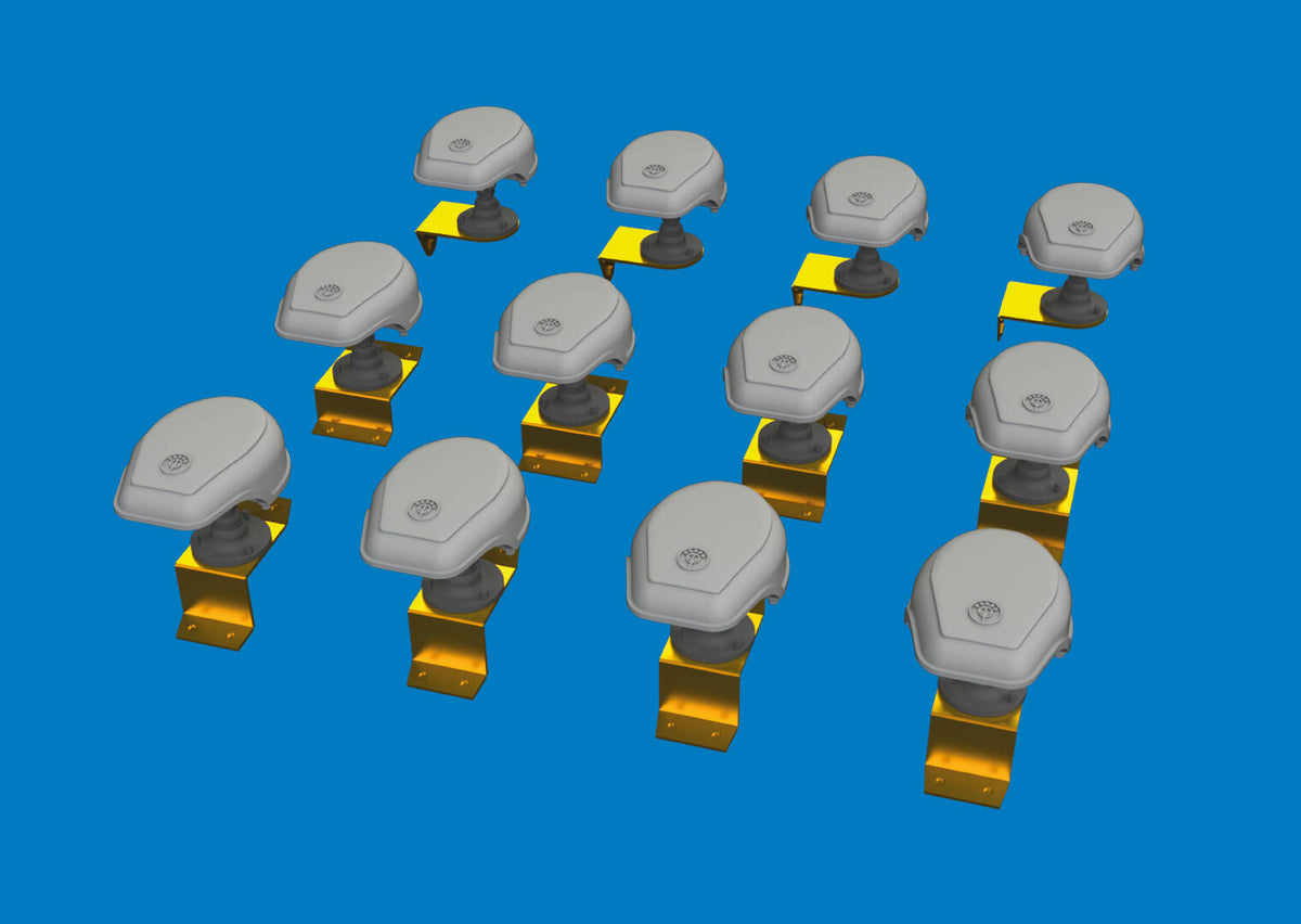 Eduard 635048 WWII German NOTEK head lights 3D PRINT 1/48 – zdjęcie 2