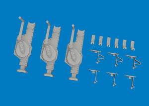 Eduard 635049 German WWII 10 ton Jacks 1/48 – immagine 3