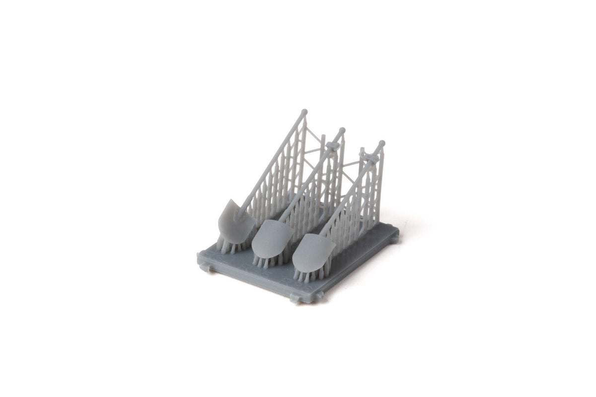 Eduard 635050 German WWII Shovels 3 pcs 1/48 – immagine 2