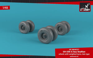 Roues Armory Models AW48337 CH-53 Sea Stallion avec pneus lestés, fin 1/48 – image 4