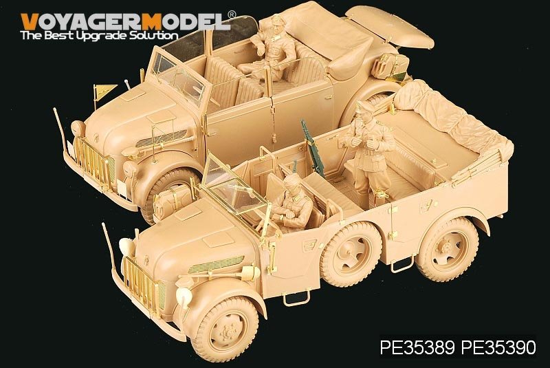 Voyager Model PE35389 WWII German Steyr 1500A Kommandeurwagen for TAMIYA 35235 1/35 – zdjęcie 10