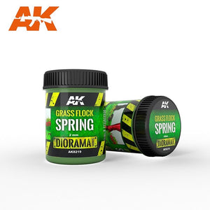 AK Interactive AK8219 GRASS FLOCK 2MM SPRING / Posypka trawa – imagen 2