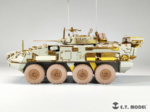 E.T. Model P35-155 U.S.Army Stryker Armored Vehicle Sagged Wheels For TRUMPETER Kit 1/35 – imagen 8