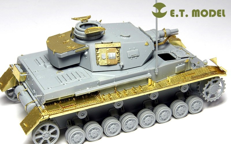 E.T. Model E72-007 WWII German Pz.Kpfw.IV Ausf. F1 For DRAGON 7321 1/72 – immagine 3