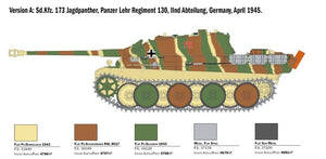 Italeri 6564 Sd.Kfz.173 JAGDPANTHER with winter crew 1/35 – immagine 2