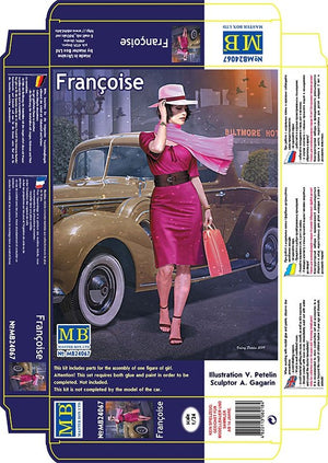 Master Box 24067 Dangerous Curves: Francoise 1/24 – image 2