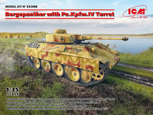 ICM 35360 Bergepanther with Pz.Kpfw.IV Turret 1/35 – immagine 2