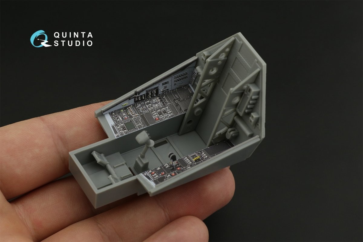 Quinta Studio QD32118 F-117A 3D-Printed &amp;amp; coloured Interior on decal paper (Trumpeter) 1/32 – imagen 5