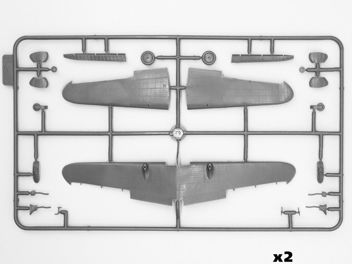 ICM DS7204 Dans le ciel de Chine (Ki-21-Ia, deux Ki-27a) 1/72 – image 4