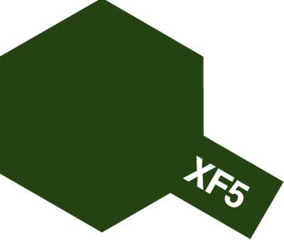 Tamiya XF5 Flat Green (81705) Acrylic paint 10ml – imagen 3