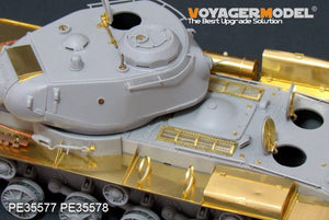 Maquette Voyager PE35577 Char lourd soviétique KV-85/KV-122 de la Seconde Guerre mondiale (2 en 1) pour maquettes TRUMPETER 01570/01569 au 1/35 – image 2