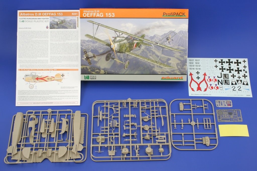 Eduard 8241 Albatros D. III OEFFAG 153 1/48 – immagine 2