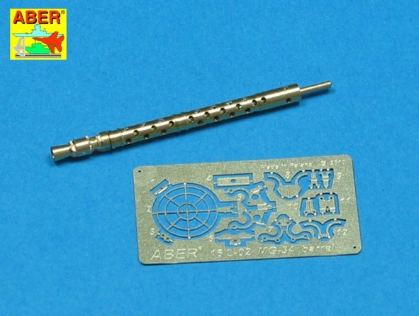 Aber 16L-02 Lufa do niemieckego karabinu maszynowego MG34 / Turned barrel for German machine gun MG34 1/16 – immagine 3