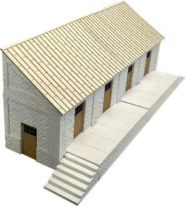 RT-Diorama 35023 RAILROAD WAREHOUSE 1/35 – imagen 3
