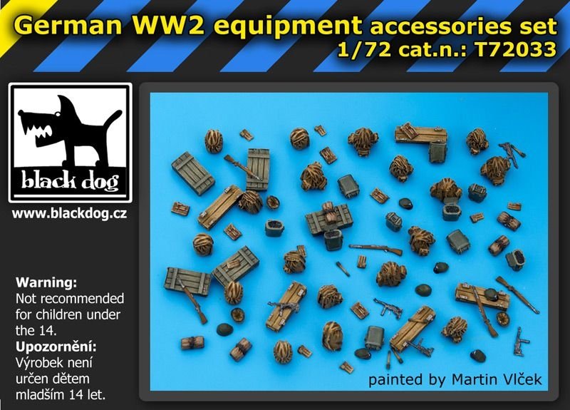 Black Dog T72033 German WW II equipment 1/72 – immagine 5