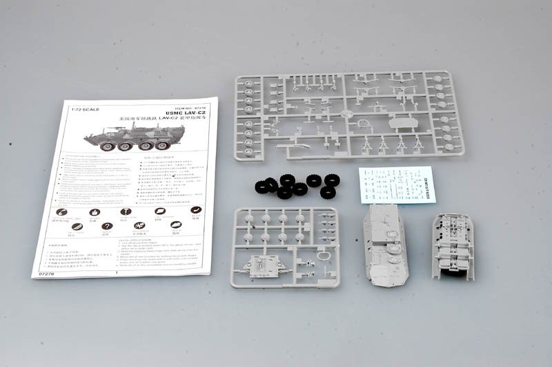 Trumpeter 07270 LAV-C2 (Command &amp;amp; Control) 1/72 – Bild 3