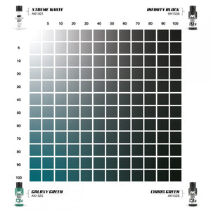 AK Interactive AK1557 DUAL EXO SET 13 – 13A GALAXY GREEN &amp;amp; 13B CHAOS GREEN – immagine 4