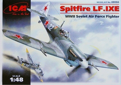 ICM 48066 Spitfire LF.IXE WWII Soviet Air Force Fighter 1/48