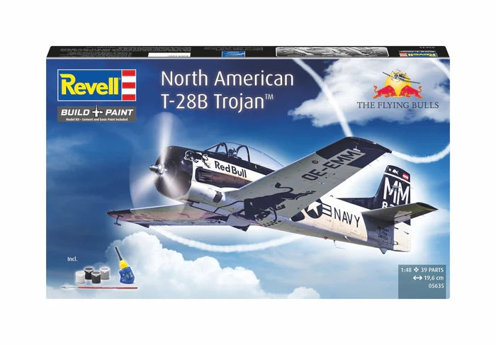 Revell 05635 Flying Bulls T-28 B Trojan (Gift Set) 1/48