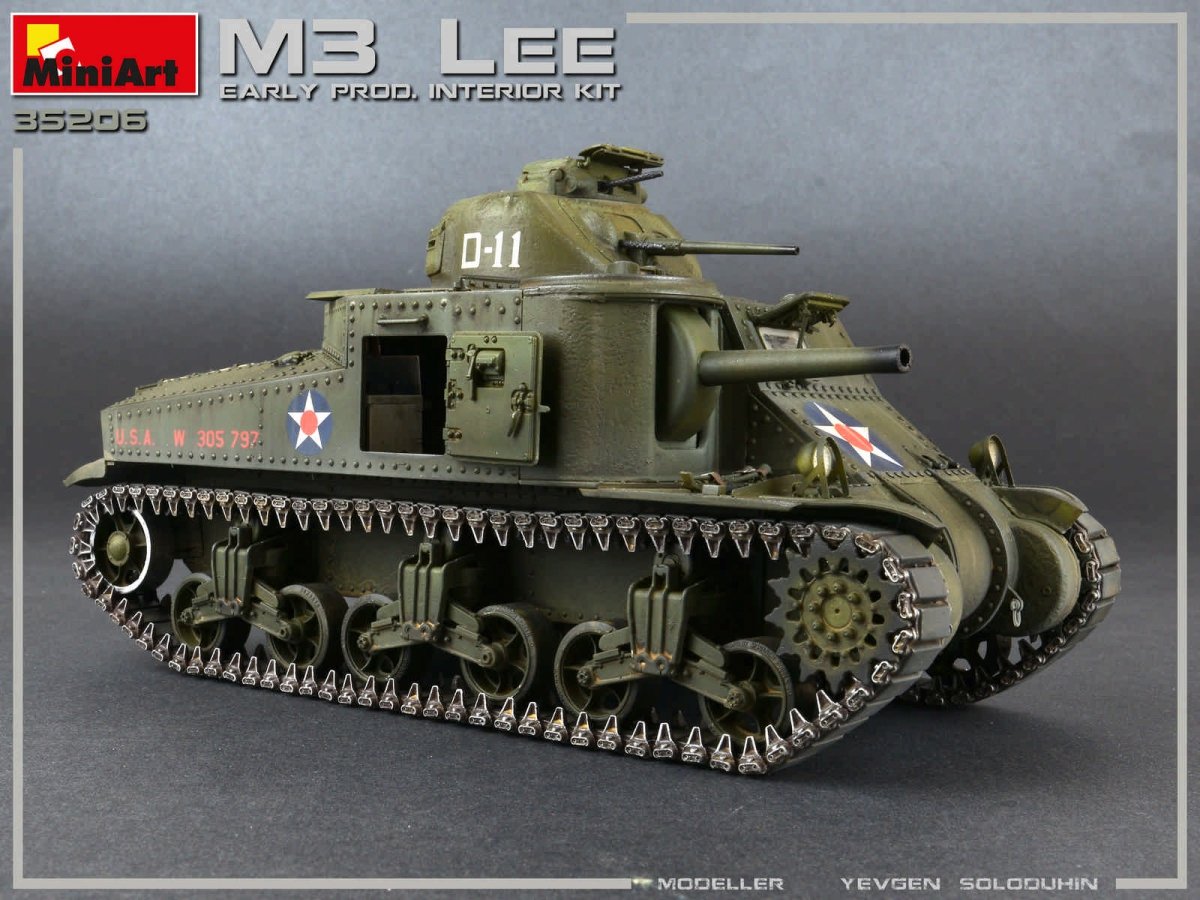 Miniart 35206 M3 Lee early prod. w/interior 1/35 – immagine 21