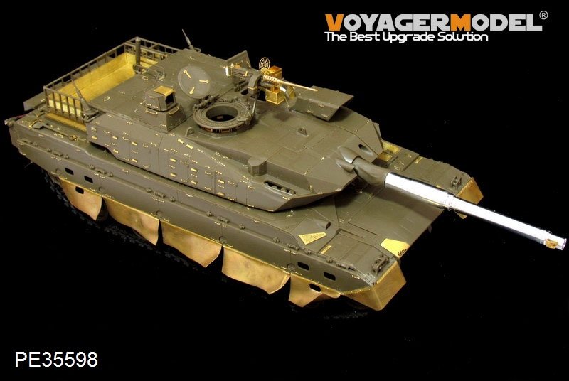 Maquette Voyager PE35598 Char de combat principal JGSDF Type 10 moderne (version B avec canon inclus) pour Tamiya 35329 au 1/35 – image 2