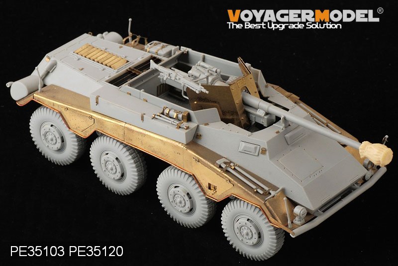 Voyager Model PE35120 Storage Box for Sd.Kfz 234 8 Road Late Version (For DRAGON Sd.Kfz.234 Series) 1/35 – Bild 2