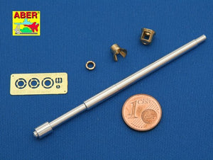 Aber 35L-068 German 75mm barrel for KwK40L/43 with early model muzzle brake for Pz.Kpfw. VI, Ausf.G 1/35 – immagine 2