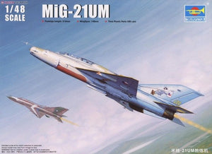 Trumpeter 02865 MiG-21UM Mongol B 1/48