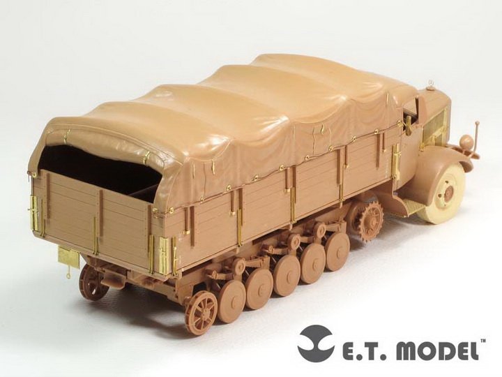 E.T. Model E35-135 WWII German Heavy Halftrack L 4500 R MAULTIER (For ZVEZDA 3603) 1/35 – immagine 6