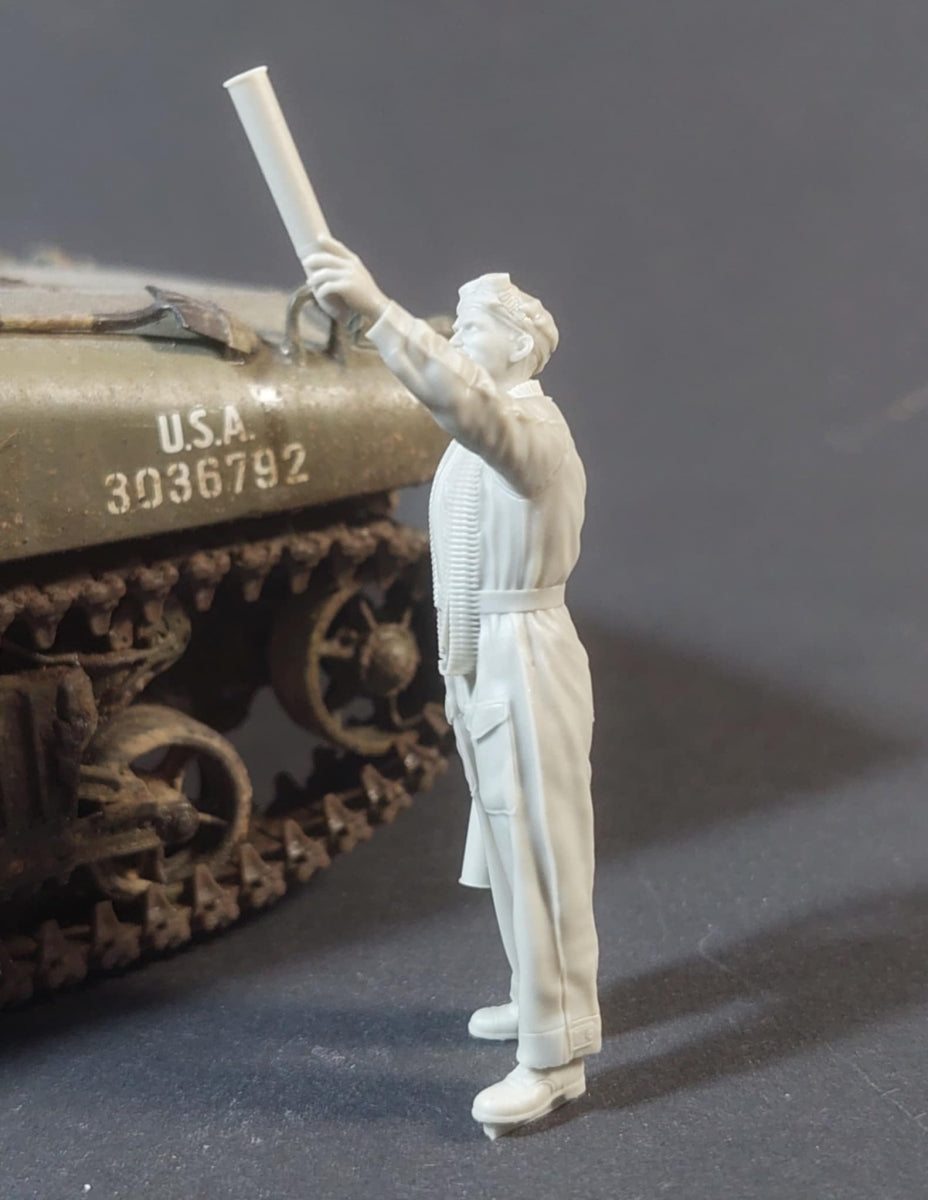 Panzer Art FI35-233 Char britannique chargeant des munitions de 75 mm n° 2 1/35 – image 2