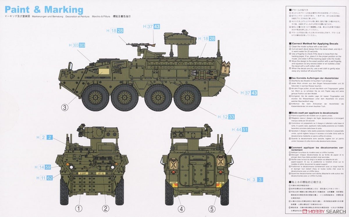 Dragon 7685 M1134 Stryker ATGM 1/72 – immagine 3