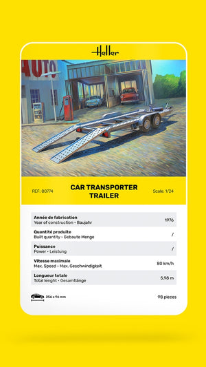 Heller 80774 Car Transport Trailer 1/24 – immagine 6