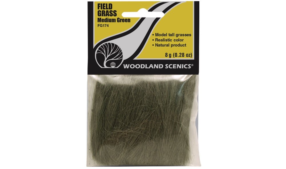 Woodland Scenics WFG174 Medium Green Field Grass – immagine 2