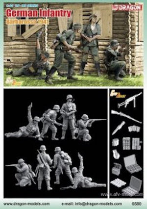 Dragon 6580 German Infantry Barbarossa 1941 1/35 – Bild 2