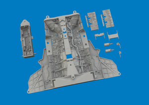 Eduard 6481106 Lockheed Martin F-35 A Weapon &amp;amp; Undercarriage Bays for TAMIYA 1/48 – immagine 4
