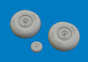 Eduard 6481204 Hampden B Mk. I wheels for ICM 1/48 – immagine 2