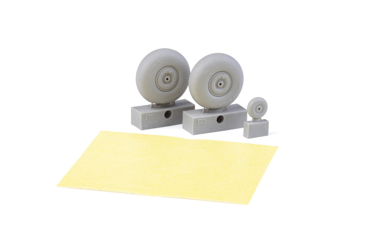 Eduard 6481204 Hampden B Mk. I wheels for ICM 1/48 – immagine 3