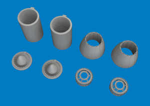 Eduard 6481218 F/ A-18A/ C exhaust nozzles 3D PRINT for KINETIC MODEL 1/48 – image 3