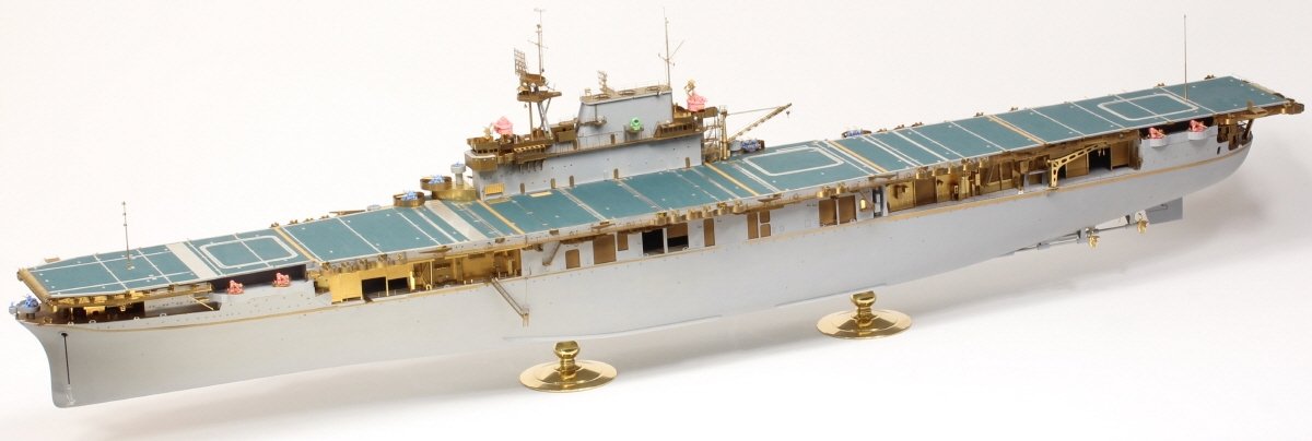 Pontos 27010FB USS CV-6 Enterprise 1942 Kit de détails (20B Pont Bleu) 1/200  – image 4