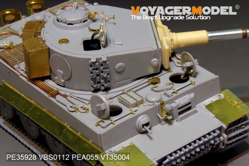 Voyager Model PE35928 WWII German Tiger I Late Production For TRUMPETER 09540 1/35 – immagine 17