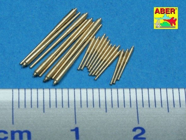 Aber 1/700L-30 Set of Barrels for Prinz Eugen class crusies 203mm x 8; 105mm x 12 1/700 – immagine 2