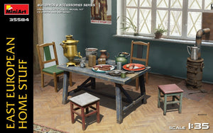 MiniArt 35584 OBJETS POUR LA MAISON D&amp;#39;EUROPE DE L&amp;#39;EST 1/35
