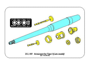 Armement Aber 35L-181 pour Tiger I (modèle récent) 1/35  – image 8