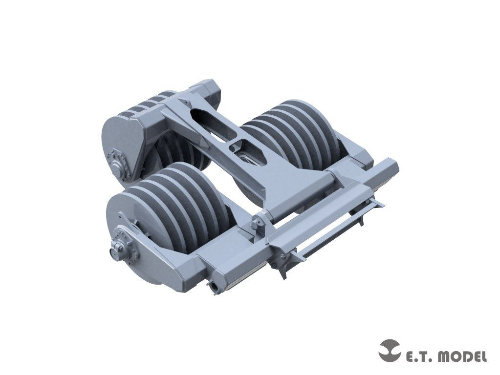 E.T. Model P35-041 WWII US ARMY T1E1 &amp;quot;Earthworm&amp;quot; Mine Exploder (for Late M32B1 Hull) ( 3D Printed ) 1/35 – immagine 2