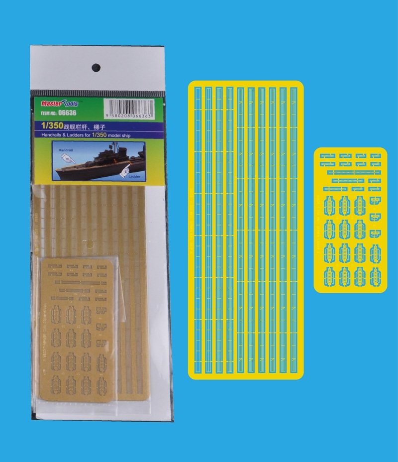 Trumpeter 06636 Handrails & Ladders for model ship 1/350