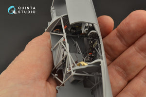 Quinta Studio QD32104 Fiat CR.42 3D-Printed &amp;amp; coloured Interior on decal paper (ICM) 1/32 – immagine 7