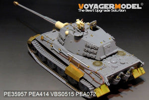 Voyager Model PE35957 WWII German King Tiger (Hensehel Turret) For HOBBYBOSS 84533 1/35 – zdjęcie 9