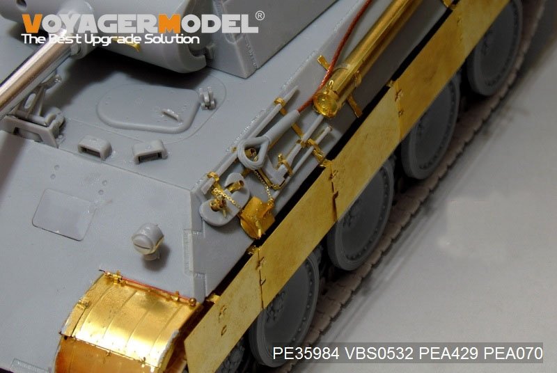 Voyager Model PE35984 WWII German Panther A Tank Early version Basic For TAKOM 2097 1/35 – zdjęcie 10