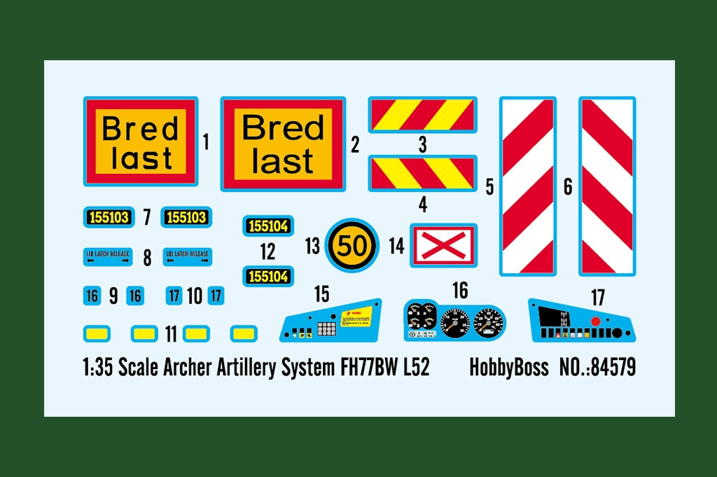 Hobby Boss 84579 Archer Artillery System FH77BW L52 1/35 – image 4